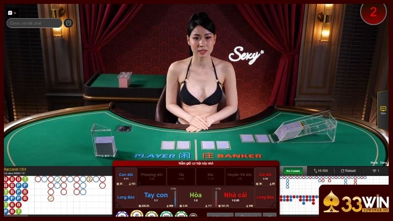 Bàn cược baccarat để thành viên giải trí hấp dẫn