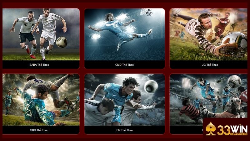 Thể thao 33WIN - Xem live trận đấu dự đoán kết quả 4 Bạn lựa chọn sảnh chơi phù hợp nhất