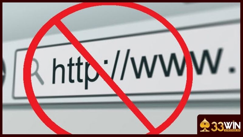 Link 33WIN bị chặn do nhà mạng