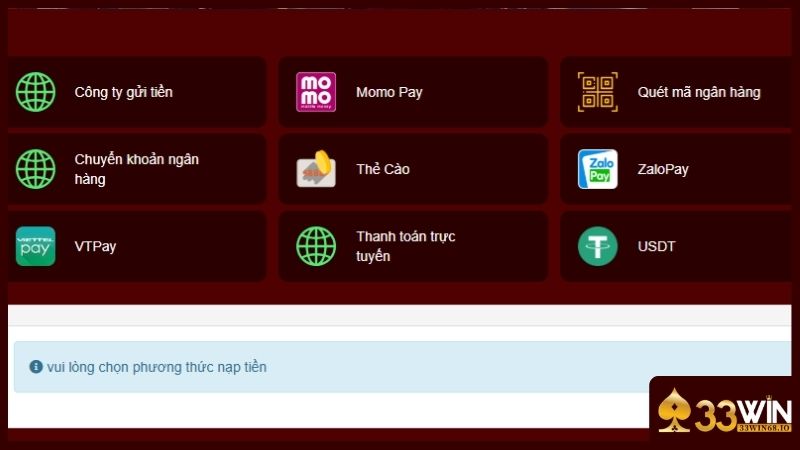 Nhà cái bảo trì dẫn đến người chơi gặp lỗi nạp tiền