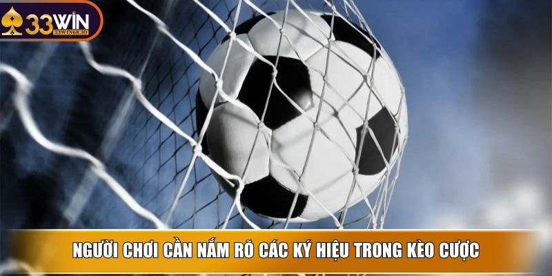 Người chơi cần nắm rõ các ký hiệu trong kèo cược